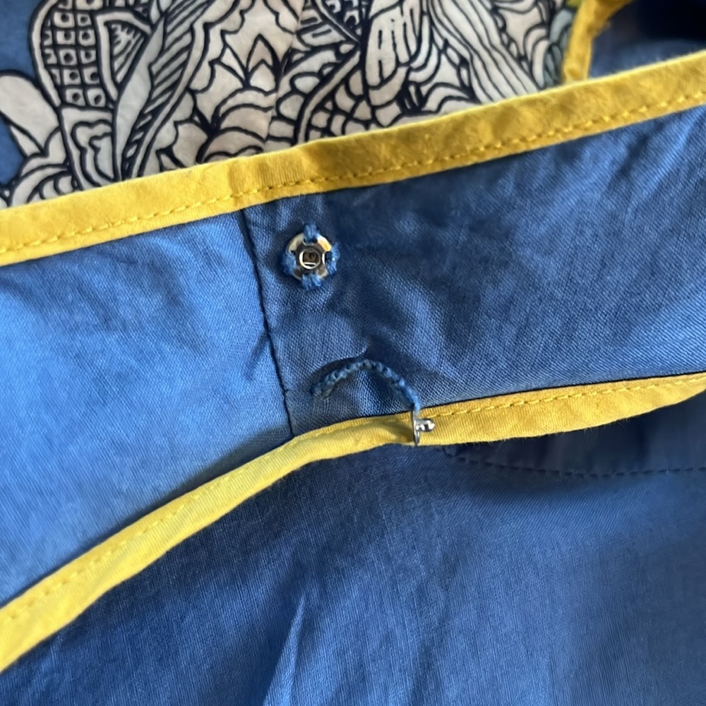 Blue print cotton sundress - Picture 7 of 7